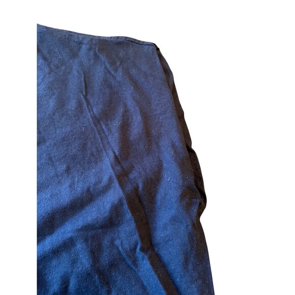 Nuuds Black Cotton Crewneck T-Shirt L Casual Wear Workout Minimalist - Picture 3 of 6